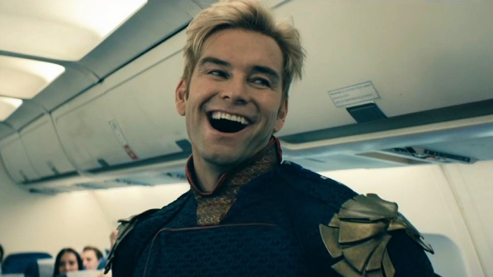 Antony Starr as Homelander on The Boys