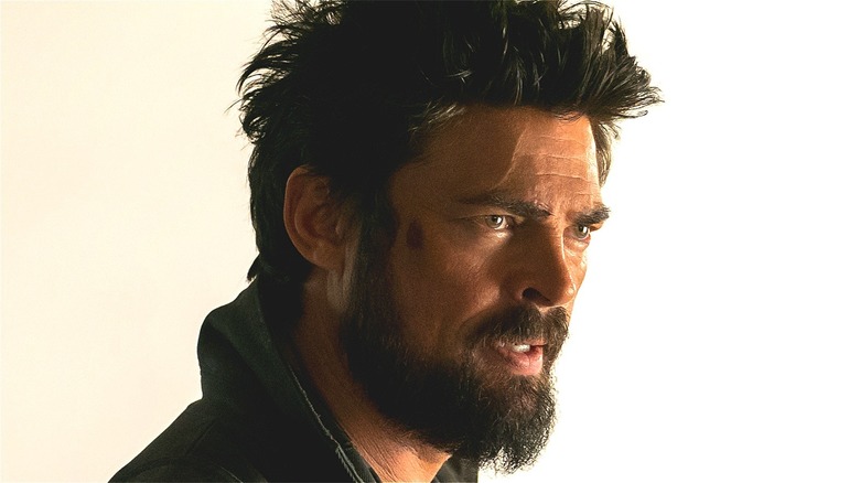 Karl Urban Billy Butcher angry