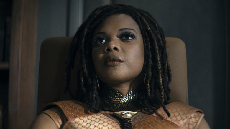 Sister Sage looking confident on The Boys