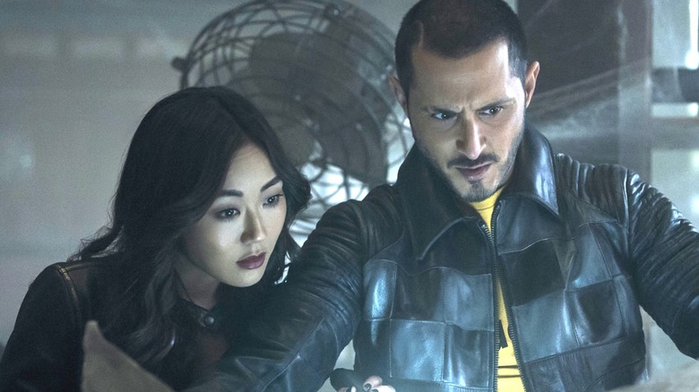 Kimiko and Frenchie looking focused on The Boys