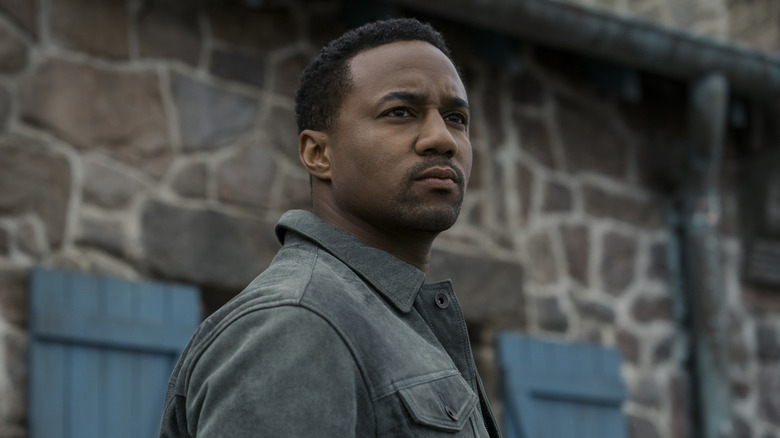 A-Train staring into the distance in The Boys