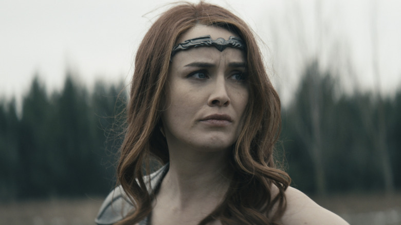 Queen Maeve looking sad on The Boys