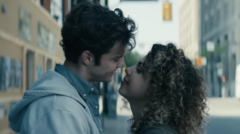 Hughie and Robin looking at each other on The Boys