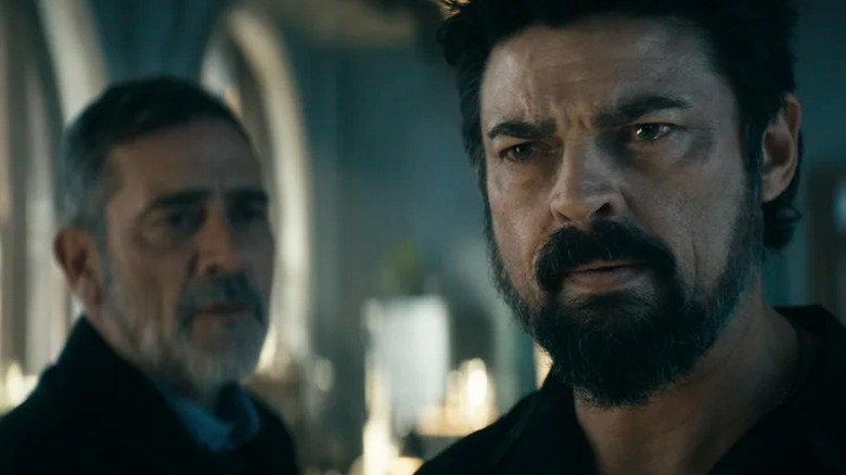 Kessler looking at Butcher in "The Boys" (2019-2026)