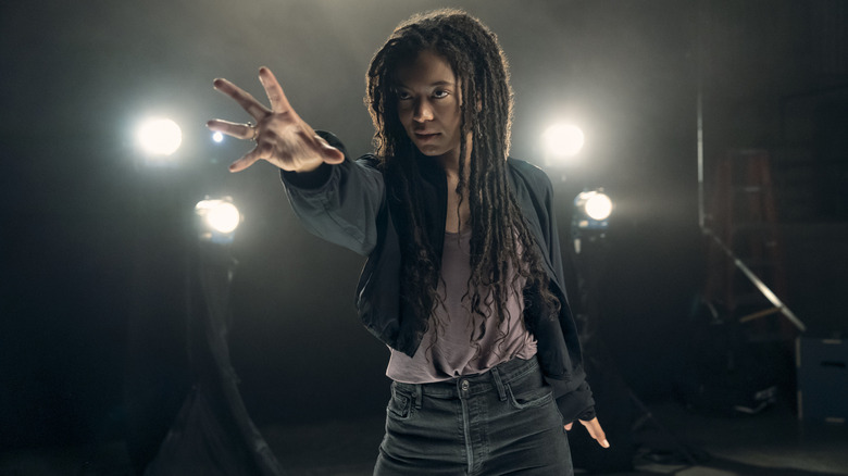 Marie Moreau with her hand outstretched on "Gen V" (2023-2025)