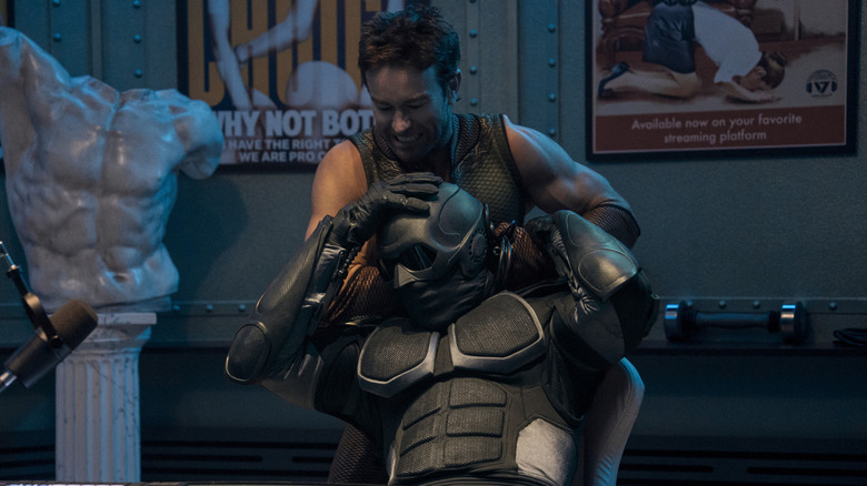 The Deep attacking Black Noir II in The Boys