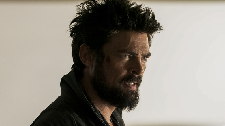 Billy Butcher looking intense on The Boys