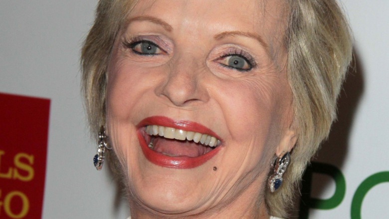 Florence Henderson smiles