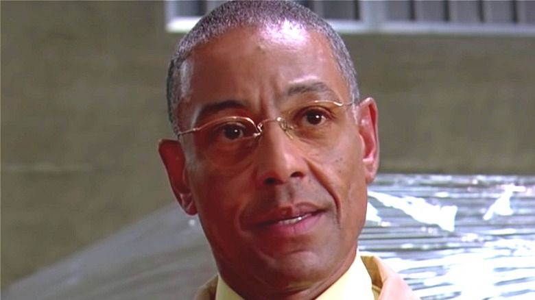 Gus Fring glasses unhappy