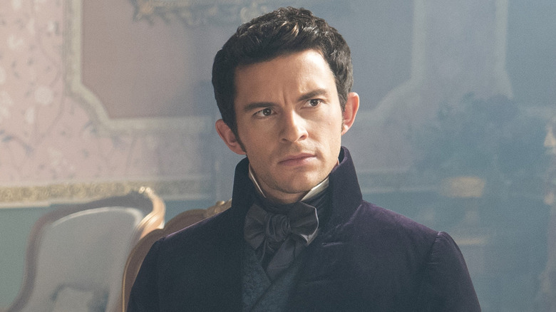 Anthony Bridgerton looking suspicious