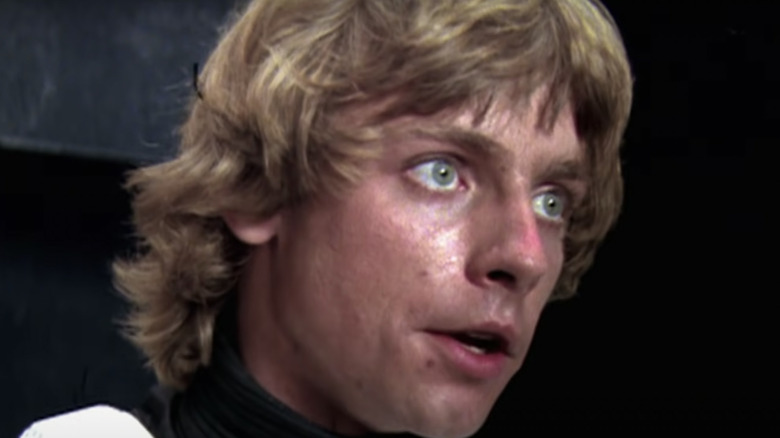 Luke Skywalker looking surprised