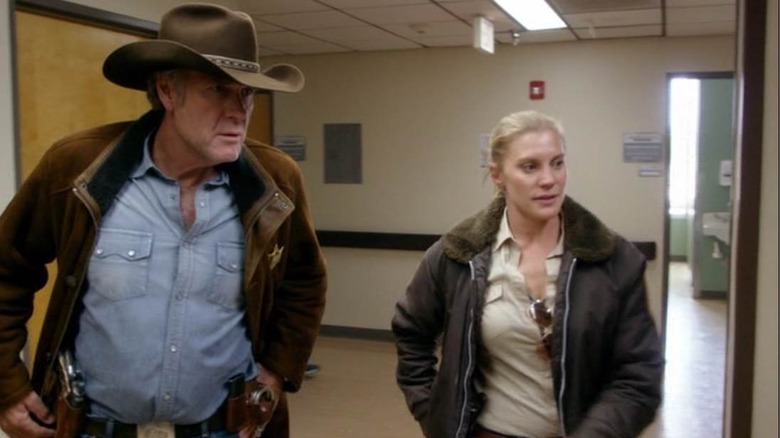 Walt Longmire and Vic Moretti