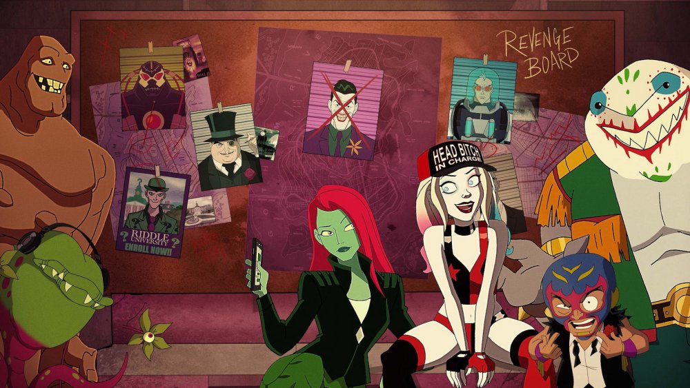 the cast of Harley Quinn the animated series