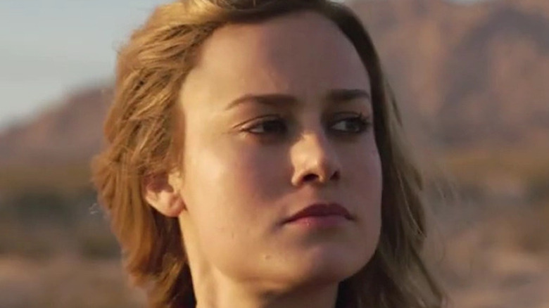 Captain Marvel looking off 