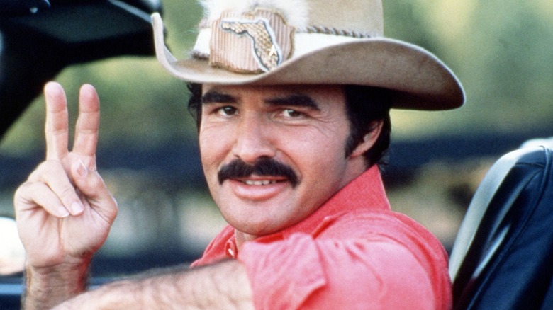 Bandit flashes the peace sign in 