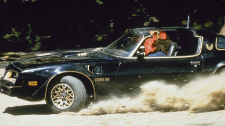 The Trans-Am on the road in "Smokey and the Bandit" (1977)