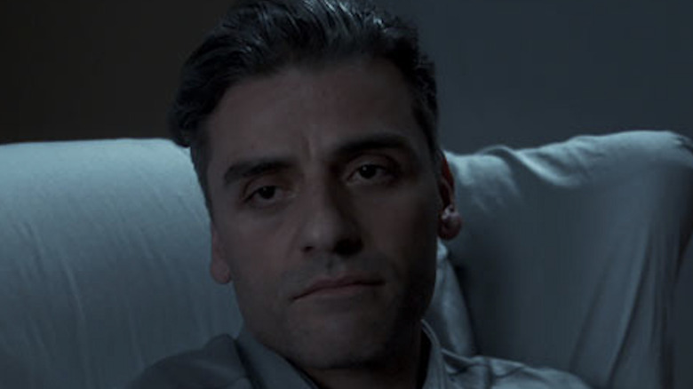 Oscar Isaac in "The Card Counter"