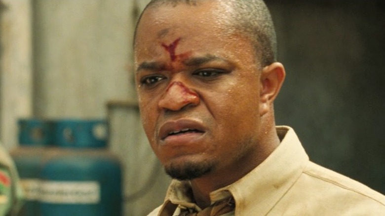 Valentine Nonyela as embassy official in "Casino Royale"