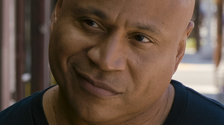 Special Agent Sam Hanna smiling