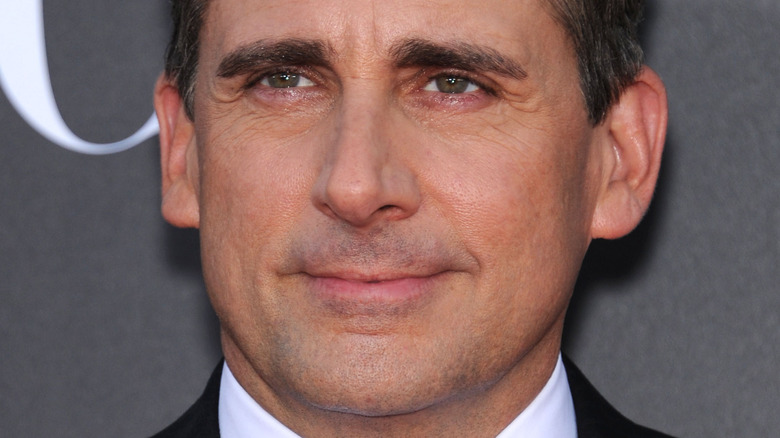 Steve Carell closed mouth smile