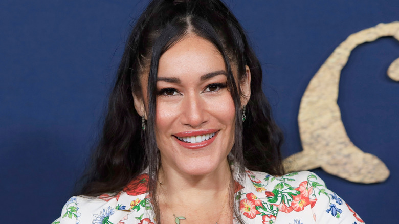Q'orianka Kilcher at the premiere of The Pale Blue Eye at the Directors Guild of America