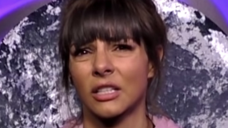 Roxanne Pallett Celebrity Big Brother grimacing