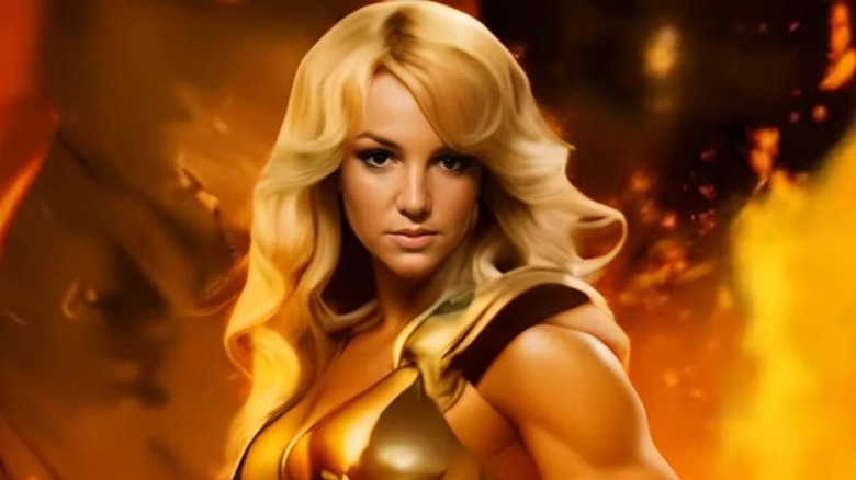 Britney Spears on Mortal Kombat roster