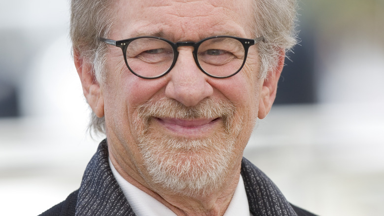 Steven Spielberg smiling 
