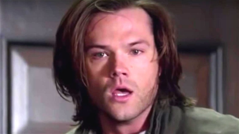 Jared Padalecki Sam Winchester surprised