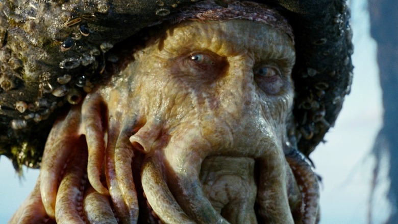 Davy Jones in Pirates of the Caribbean