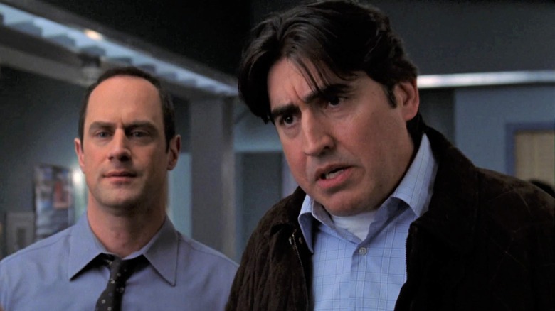 Gabriel Duvall and Stabler in precinct 