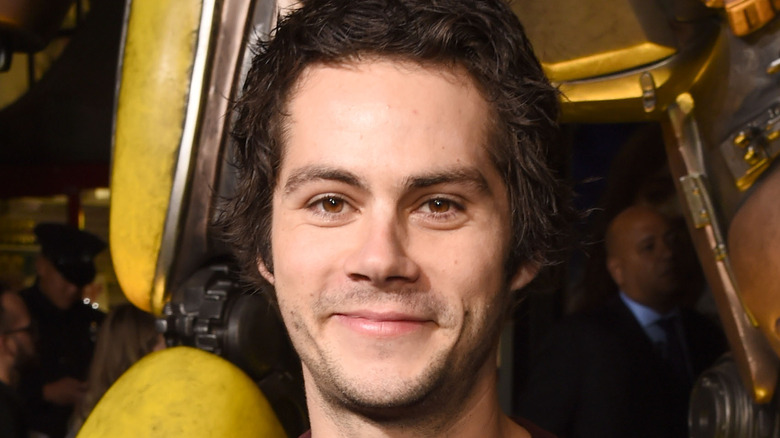 Dylan O'Brien smiling