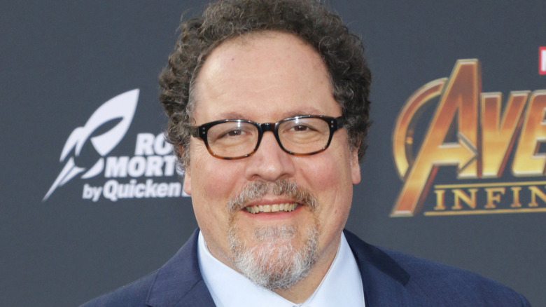 Jon Favreau on the red carpet