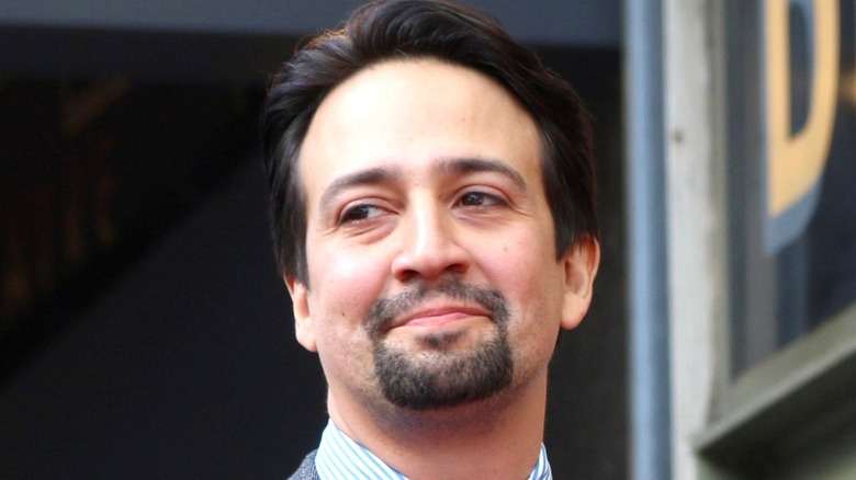 Lin-Manuel Miranda smiles