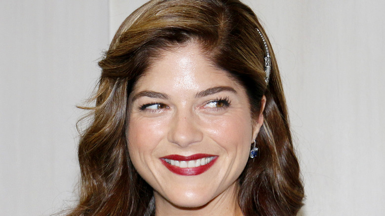 Selma Blair smiling