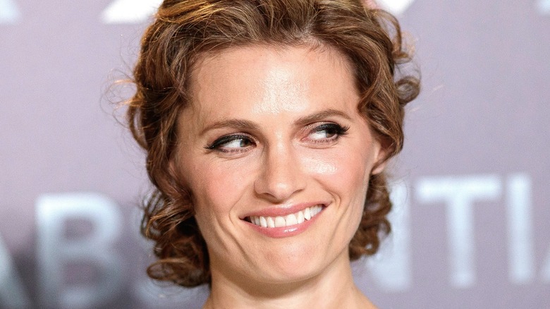 Stana Katic smiling 