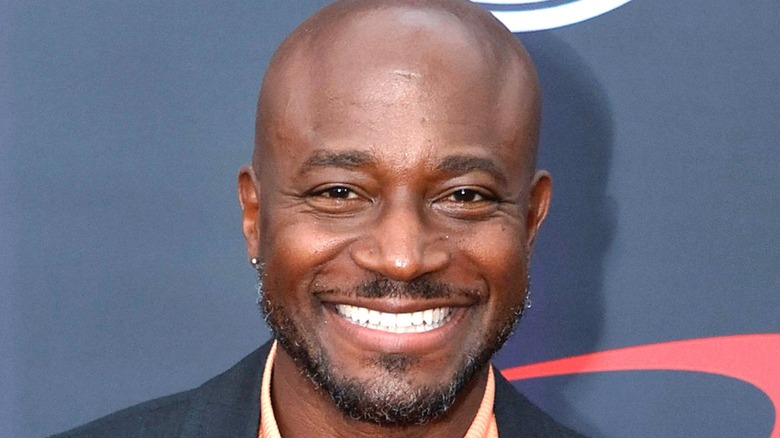 Taye Diggs smiling