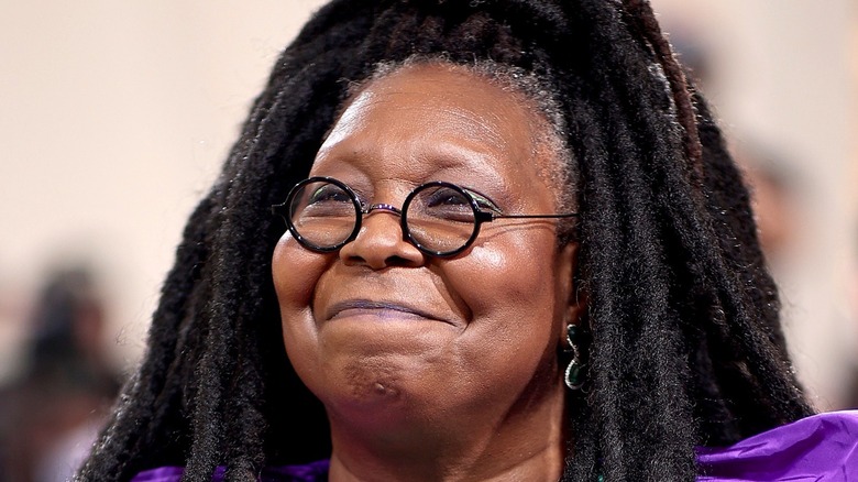 Whoopi Goldberg smiling