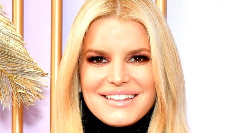 Jessica Simpson smiling