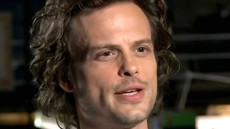 Spencer Reid interviewing