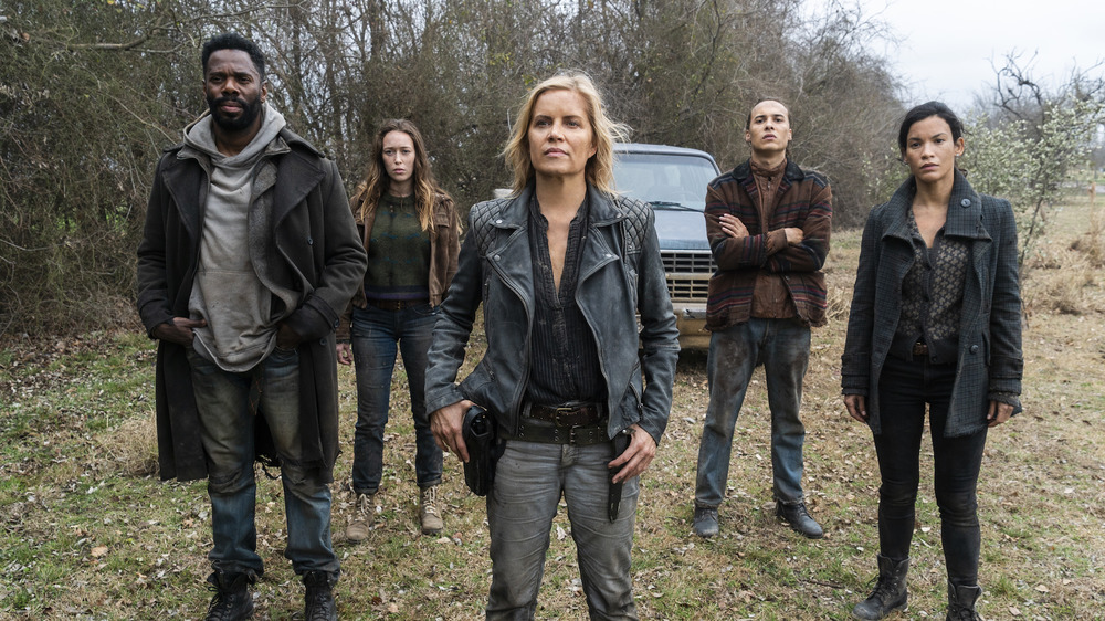 Madison and her crew on Fear the Walking Dead