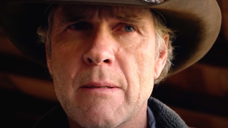 Longmire stares into distance