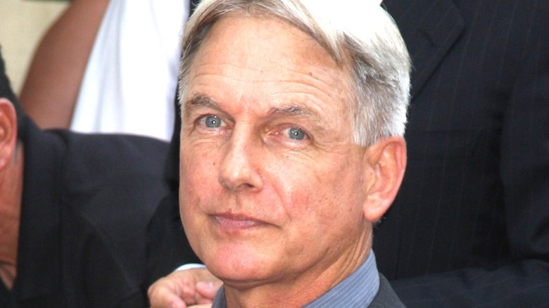 Mark Harmon posing