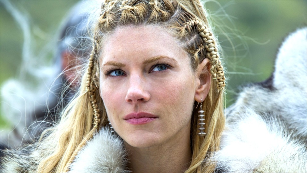 Shieldmaiden Lagertha portrayed by Katheryn Winnick on Vikings  ..…