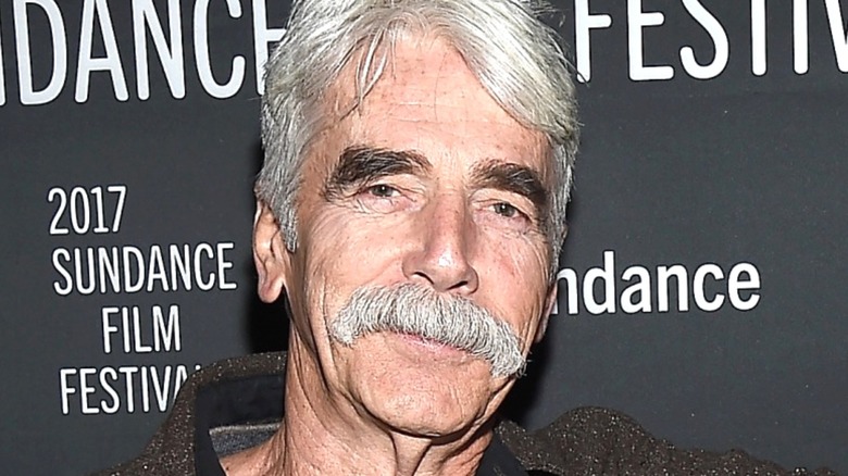 Sam Elliott smiling