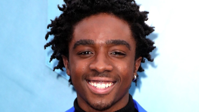 Caleb McLaughlin smiling