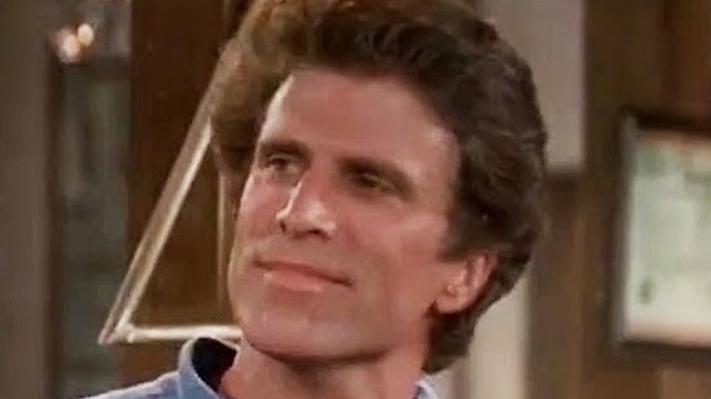 Sam Malone looking upward