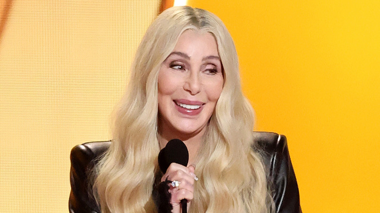 Cher at the 68th annual Grammy Awards in 2026