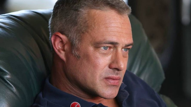 Kelly Severide sitting