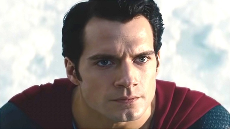 Superman flying in Man of Steel